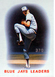 1986 Topps Baseball Cards      096      Blue Jays Leaders#{Jim Clancy